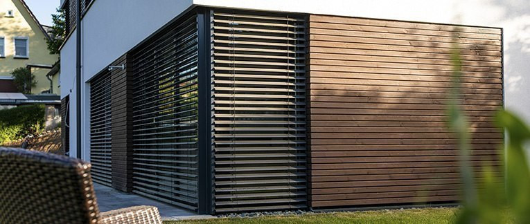 Hochwertiges Fassadenholz bei Franken-Holz