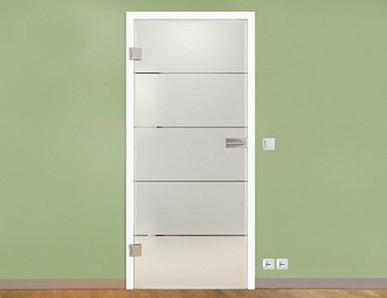 Glastüren in vielen modernen Designs